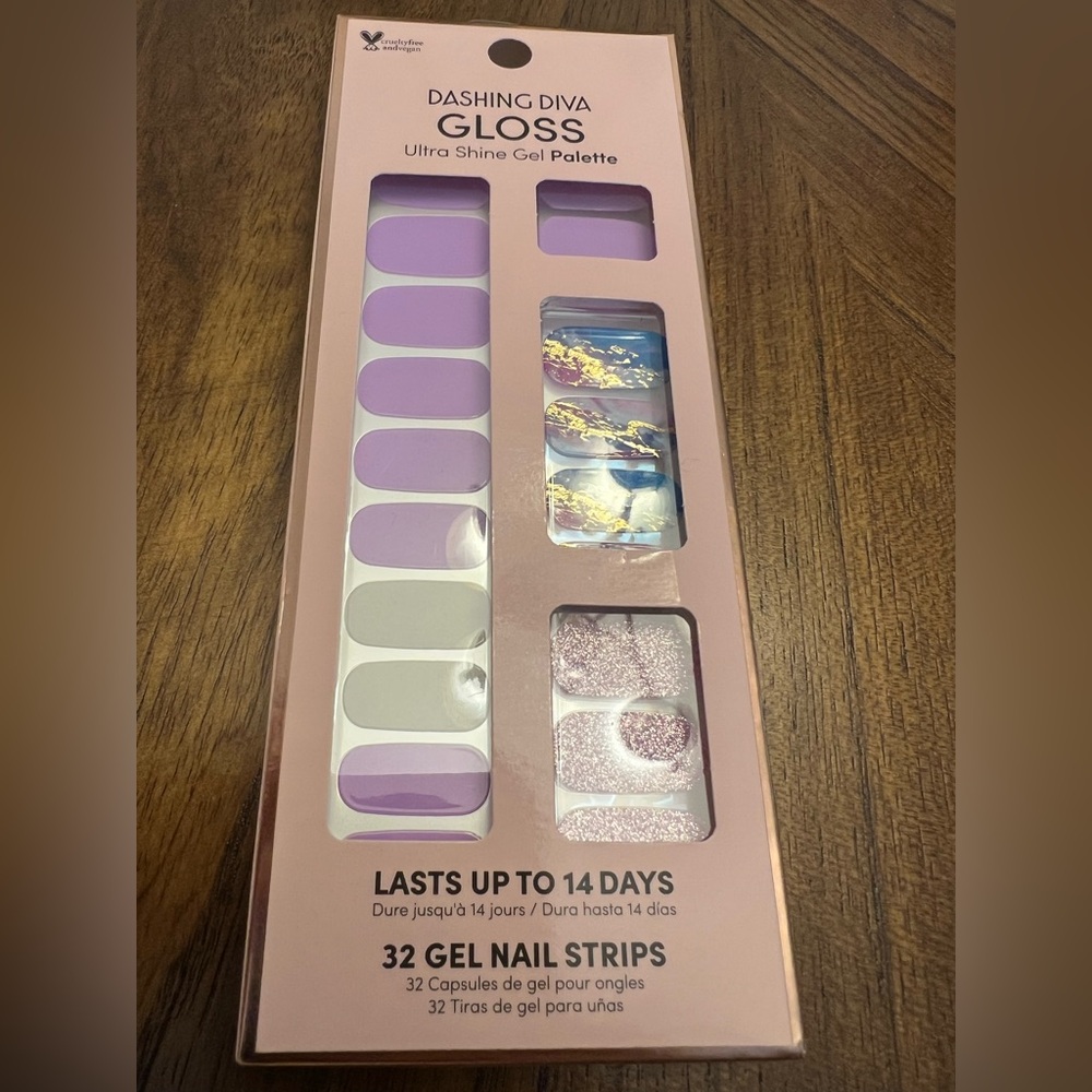 Dashing Diva Gloss Ultra Shine Gel Palette - Lavender